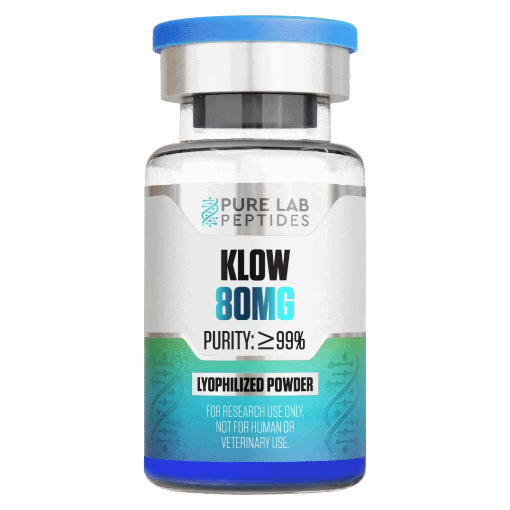 KLOW (TB-500 10mg + BPC-157 10mg + KPV 10mg + GHK-Cu 50mg) 1 81